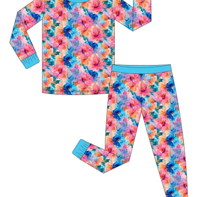 Best Selling Wholesale Baby Clothes | Bamboo  Pajama Set for NB-5T | Buttery Soft for Sensitive Skin