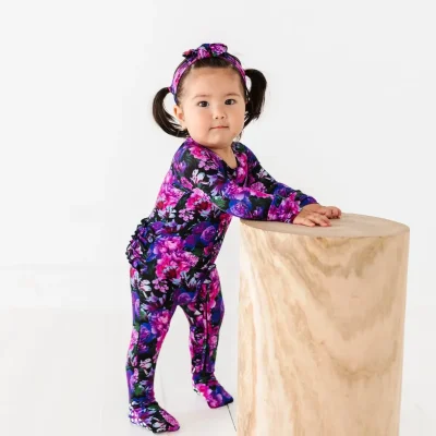 Kids Clothing Wholesale Baby Clothes Boutique Newborn Baby Clothes Cute Boy Girls Bamboo Pajamas Bulk Clothing for Kids Toddler