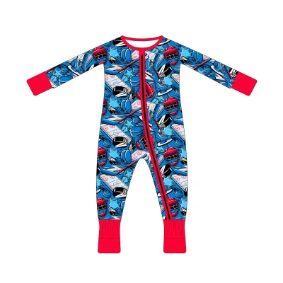 Baby Rompers Ropa De Bebe Infant Zipper Sleeper Bamboo Viscose Pajamas Kids Bamboo New Born Baby Romper Toddler Pjs New Born