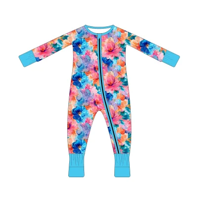 Breathable Bamboo Kids Pajamas Zippy | Wholesale Baby Clothes | Gender Neutral Loungewear for Toddler