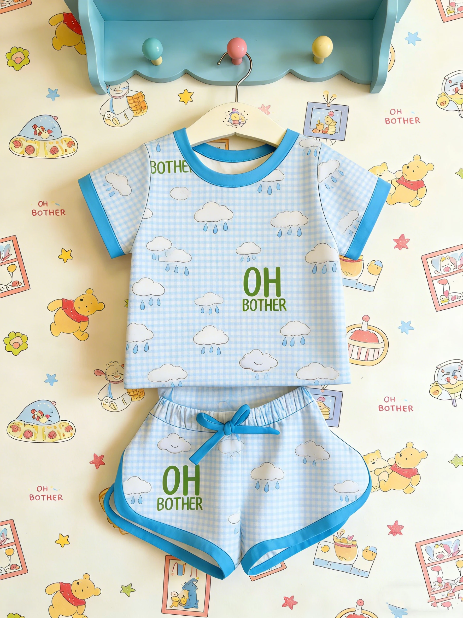 Relax Wear Soft Bamboo Lounge Set Casual ODM Manufacturer Direct Wholesale Fast Delivery Baby Clothes Kids Two Piece