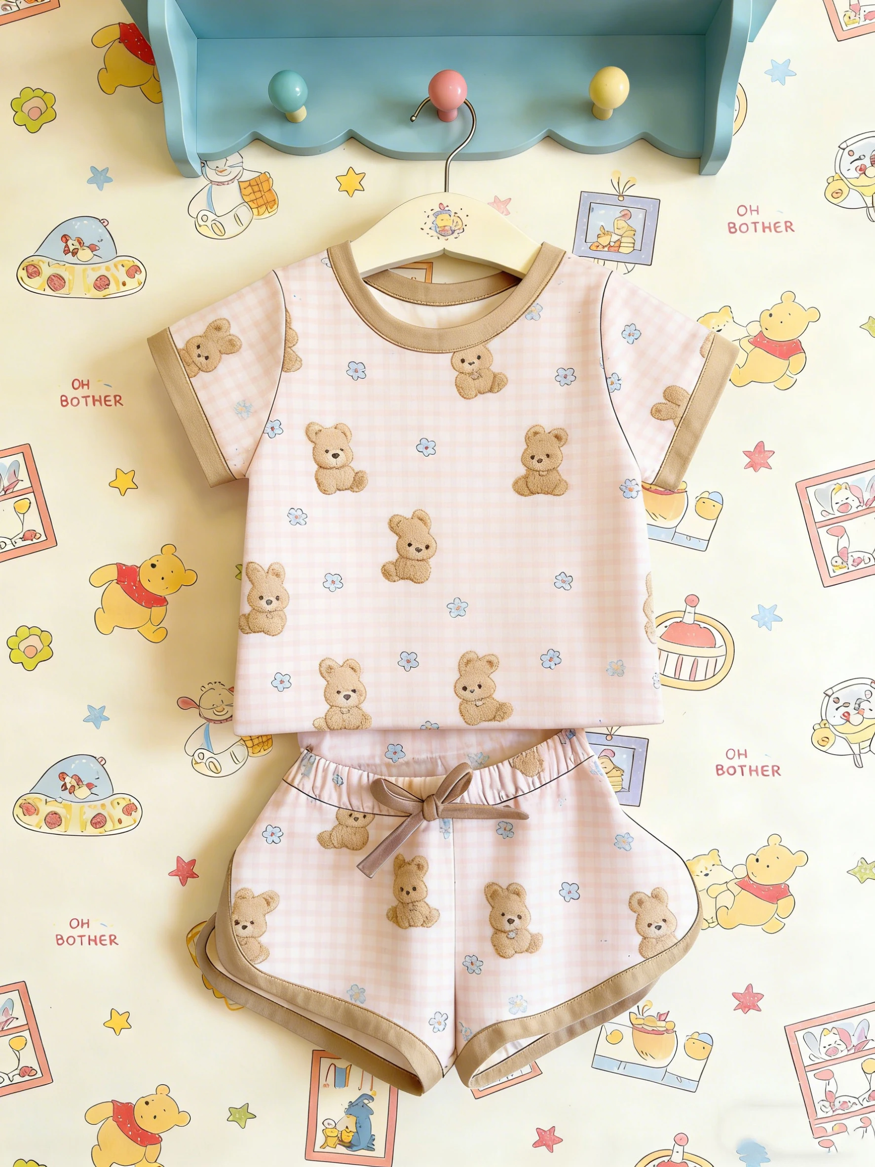ODM Manufacturer Direct Soft Baby Clothes Kids Loungewear Two Piece Bamboo Lounge Set Comfy Casual Wear Fast Delivery Wholesale
