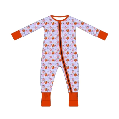 Infant Bamboo Halloween Baby Sleepwear Romper - Zippy Jumpsuit Baby Clothes Kids Wholesale Pajamas Lot