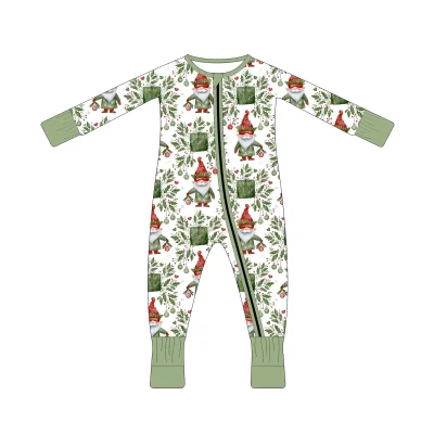 Christmas Romper & Jumpsuit Set - Cute Baby Sleepwear Pajamas for Newborn Infants Toddler Kids Kids Wholesale Clothes