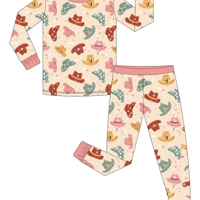 Good Price Summer Children Clothes Set Bamboo Cotton Long-Sleeve 2pcs Baby Clothes Set Wholesale