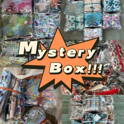 Ready to Ship 95%bamboo 5%spandex Mystery Pajamas Bundle Box Toddler Clothes with Great Deal