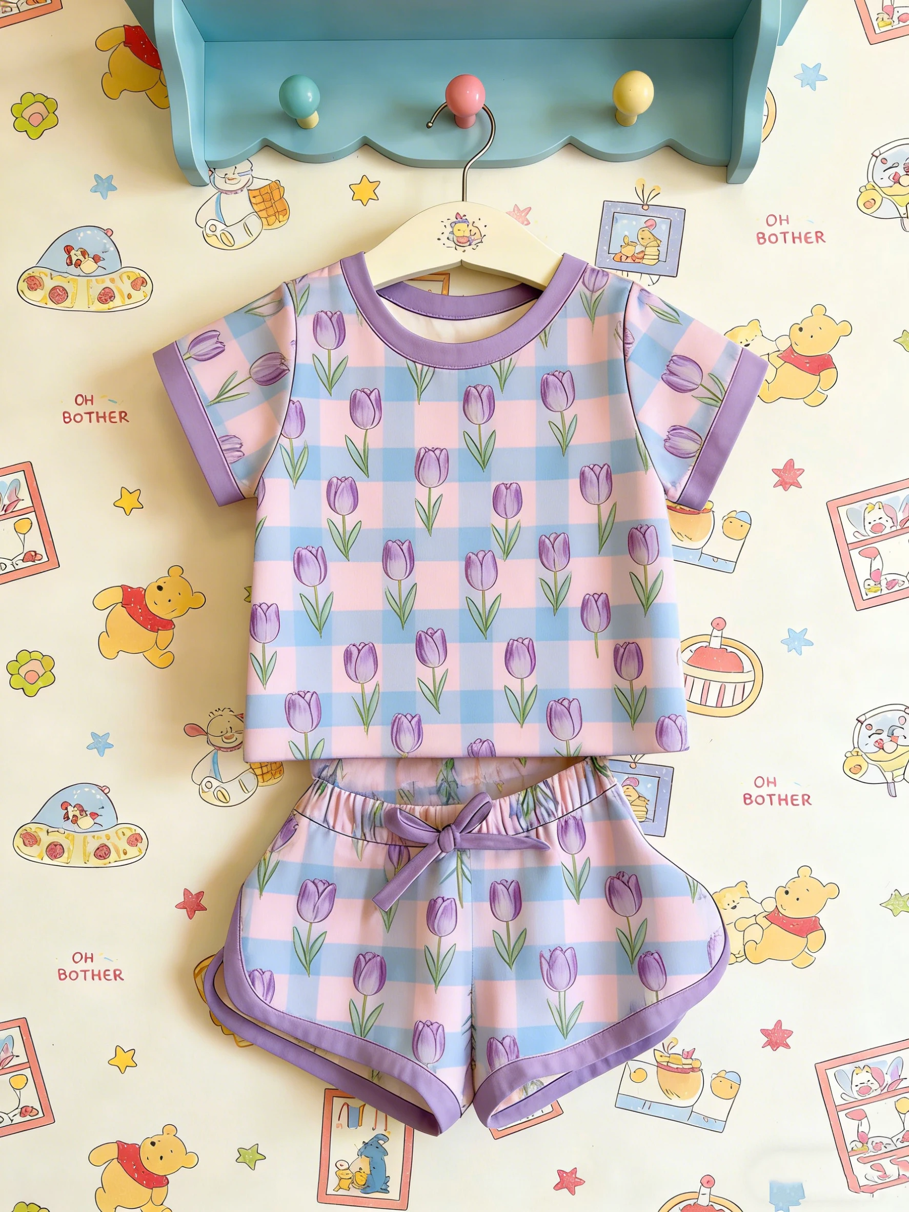 Fast Delivery Custom Infant Soft Comfy Lounge Set Bamboo Baby Clothes Kids Two Piece Loungewear ODM Manufacturer Wholesale