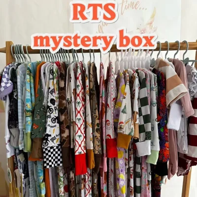 Mystery Bundle Wholesale RTS Unisex Infants Clothes Bamboo Baby Bodysuit Ready to Ship Baby Bamboo  Zippy Pajama
