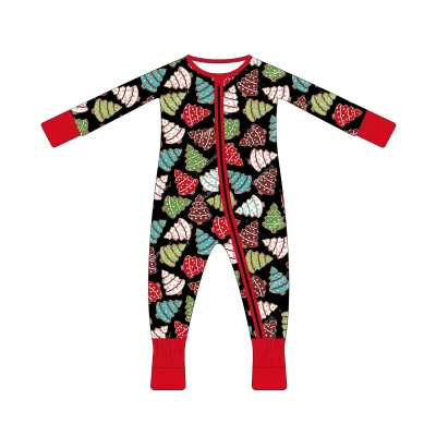 Baby's First Christmas Bamboo Bodysuit | Wholesale Memorable Keepsake Outfit | Bamboo Fabric Blend for Newborns