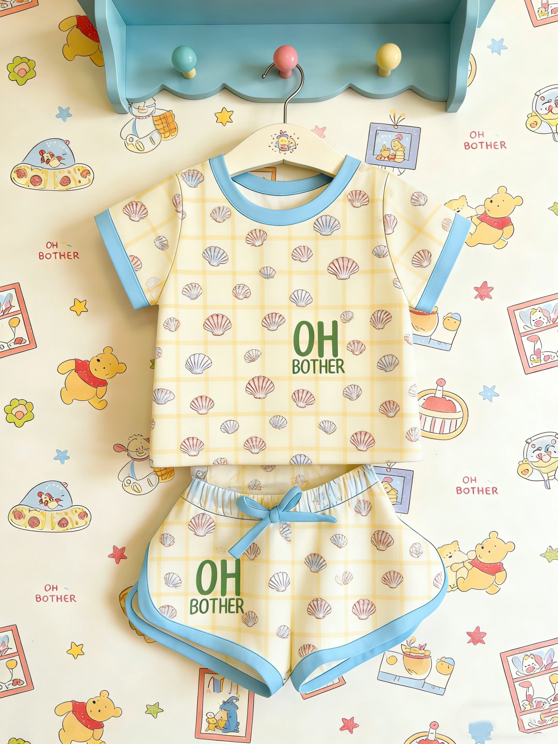 Bamboo Lounge Set Baby Kids Soft Two Piece Relax Wear Infant Comfy Outfit ODM Manufacturer Direct Wholesale Baby Clothes