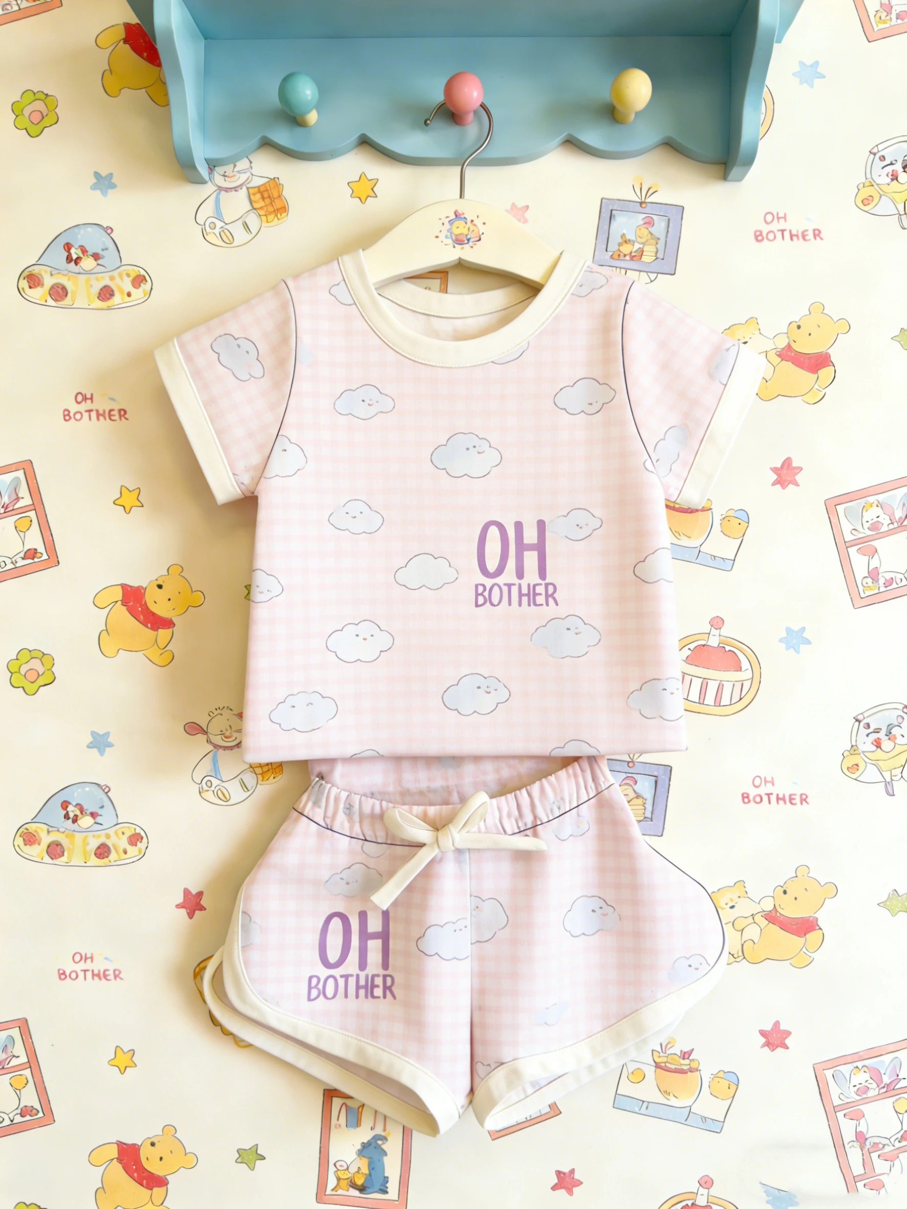 Comfy Kids Loungewear Two Piece Fast Shipping Baby Clothes Bamboo Lounge Set Soft ODM Manufacturer Direct Wholesale Casual Wear