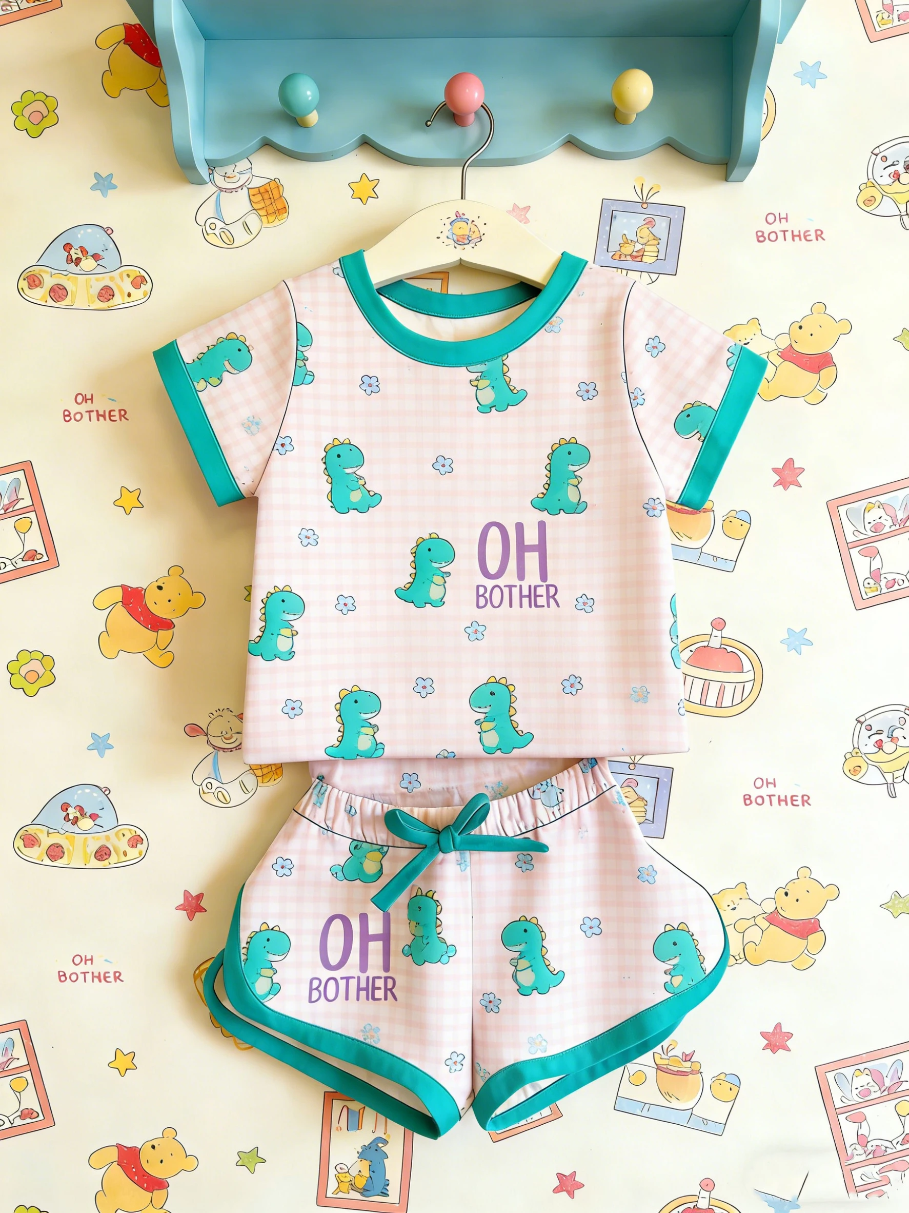 Two Piece Kids Baby Clothes Soft Loungewear Bamboo Lounge Set Comfy Casual Wear Fast Shipping ODM Manufacturer Direct Wholesale