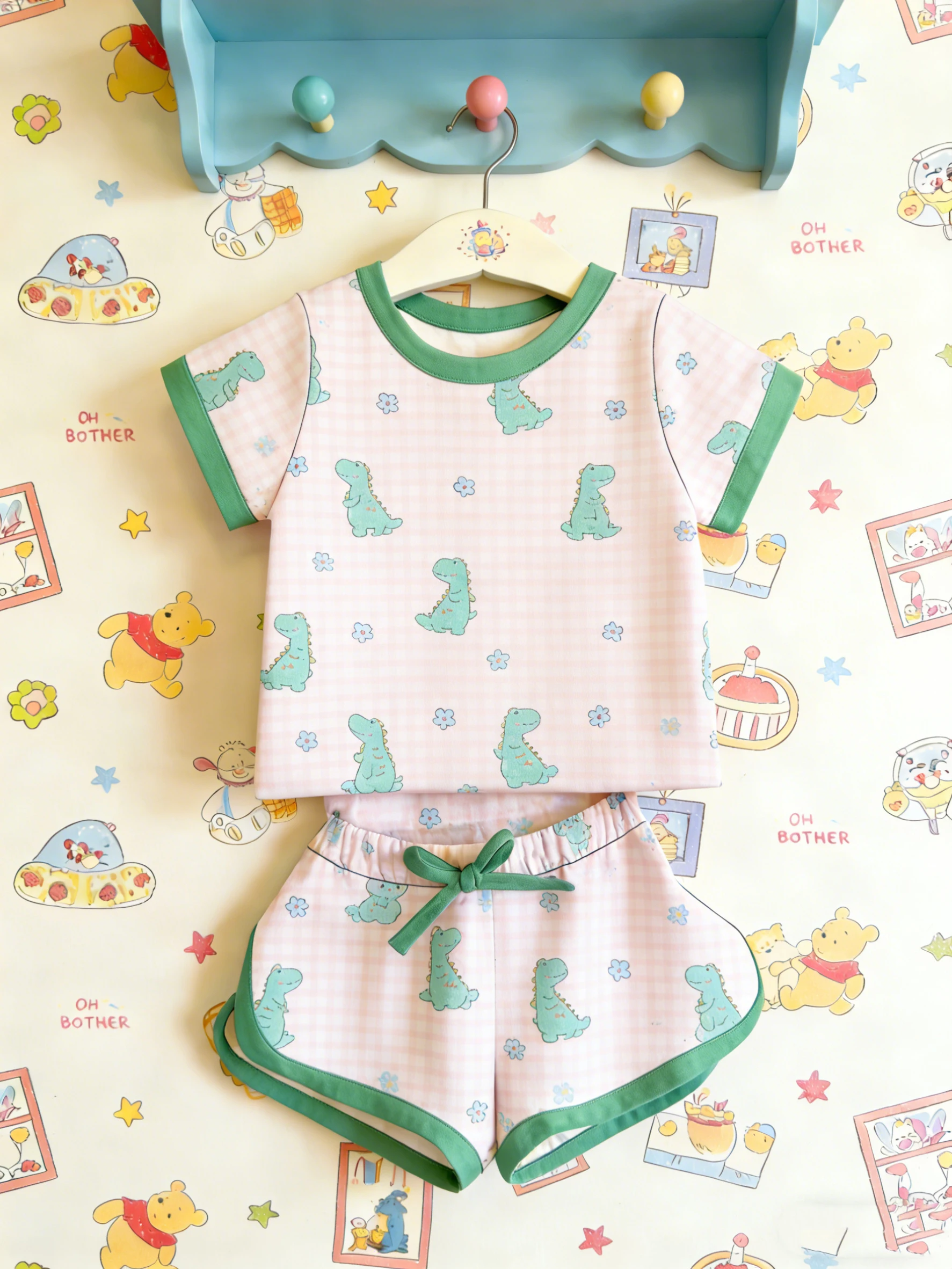 Kids Comfy Soft Loungewear Baby Clothes Two Piece Bamboo Lounge Set Fast Shipping ODM Manufacturer Direct Wholesale Casual Wear