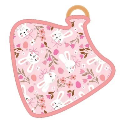 Cute Character Print Baby Lovey 24*24cm  Wholesale 95% Viscose Bamboo+5% Spandex Newborn Baby Baby Gift