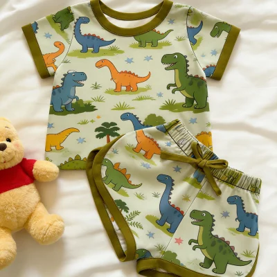 Baby Comfy Lounge Set Bamboo Two Piece Loungewear Kids Relax Wear ODM Manufacturer Direct Wholesale Fast Shipping Premium