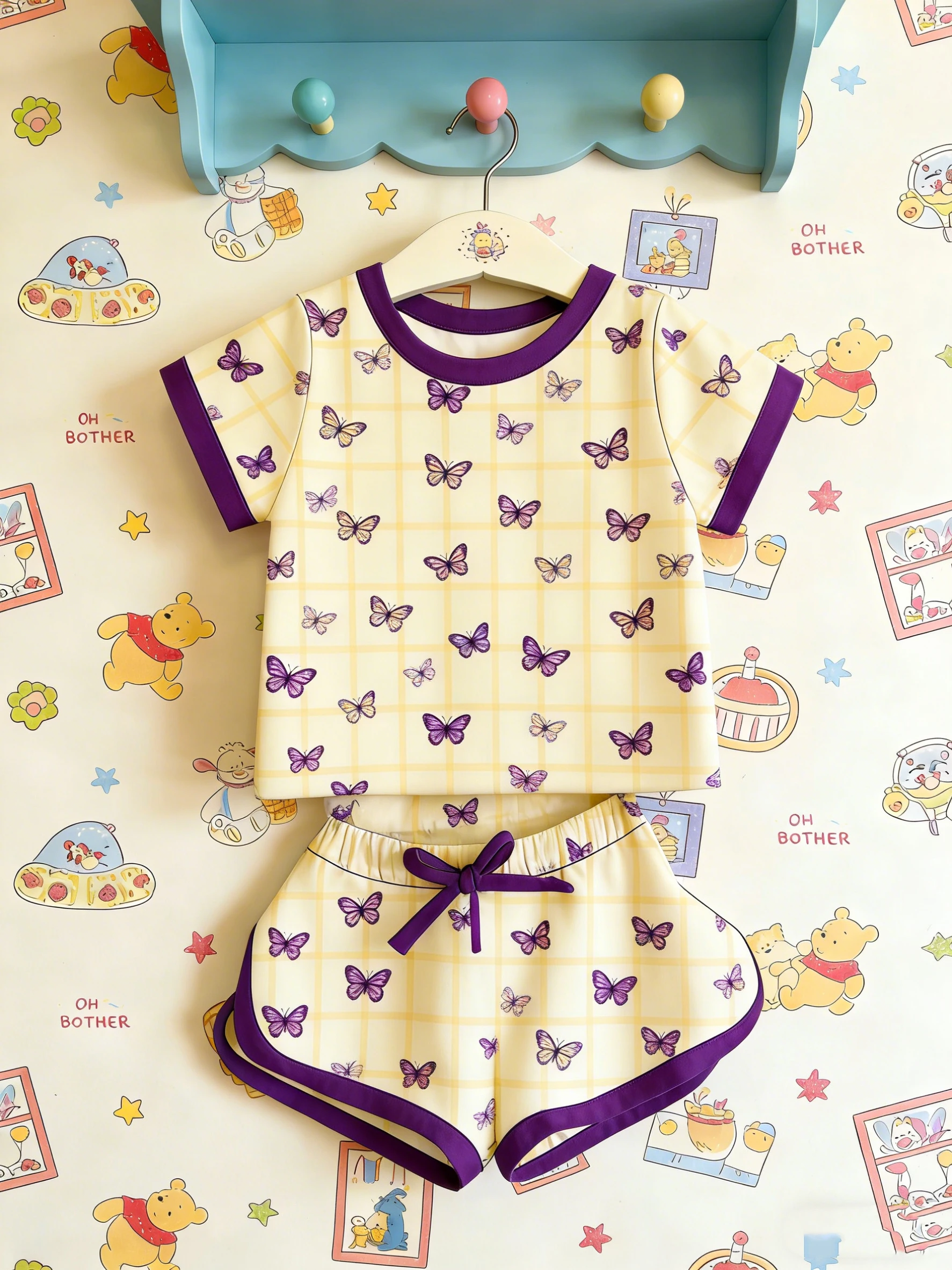 ODM Manufacturer Direct Premium Baby Clothes Bamboo Lounge Set Kids Infant Soft Two Piece Relax Wear Wholesale Fast Delivery
