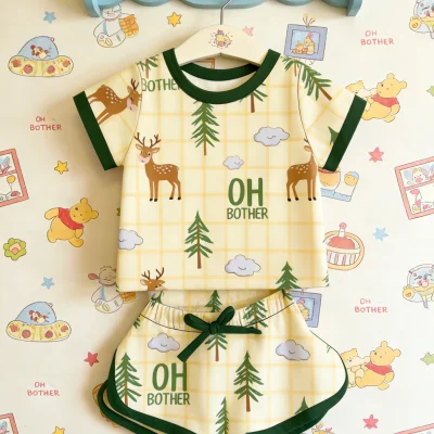 Premium Baby Bamboo Lounge Set Soft Two Piece Relax Wear Infant Comfy Outfit ODM Manufacturer Direct Wholesale Fast Shipping