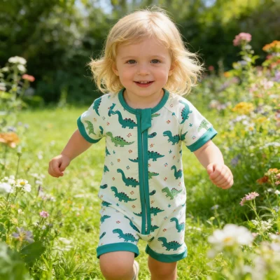 Baby Essential Shortie Buttery Soft Children Clothing Wrinkle Free Kids Pajamas Breathable Comfort  Baby Clothes