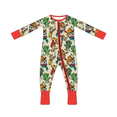 Breathable Bamboo Kids Pajama Set | Baby Clothes with Safety Zippy for Easy Diaper Change | Bulk Prices
