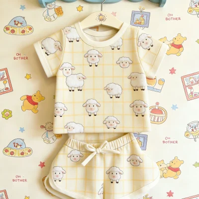 Premium Baby Clothes Bamboo Lounge Set Kids Infant Soft Two Piece Casual Wear ODM Manufacturer Direct Wholesale Fast Shipping