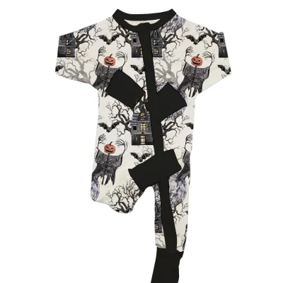 Halloween JAYE Bamboo Newborn Clothes Baby Sleepsuit Footie Jumpsuit Newborn Baby One Piece Bamboo Romper