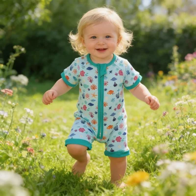 Newborn Favorite Shortie Ultra Soft Skin Friendly Material Wrinkle Resistant Breathable and Easy to Wear