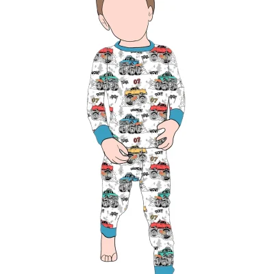 Baby Clothes Car Clothing Rompers Footy Bamboo Pajamas Mystery Bamboo Pajama Wholesale Box