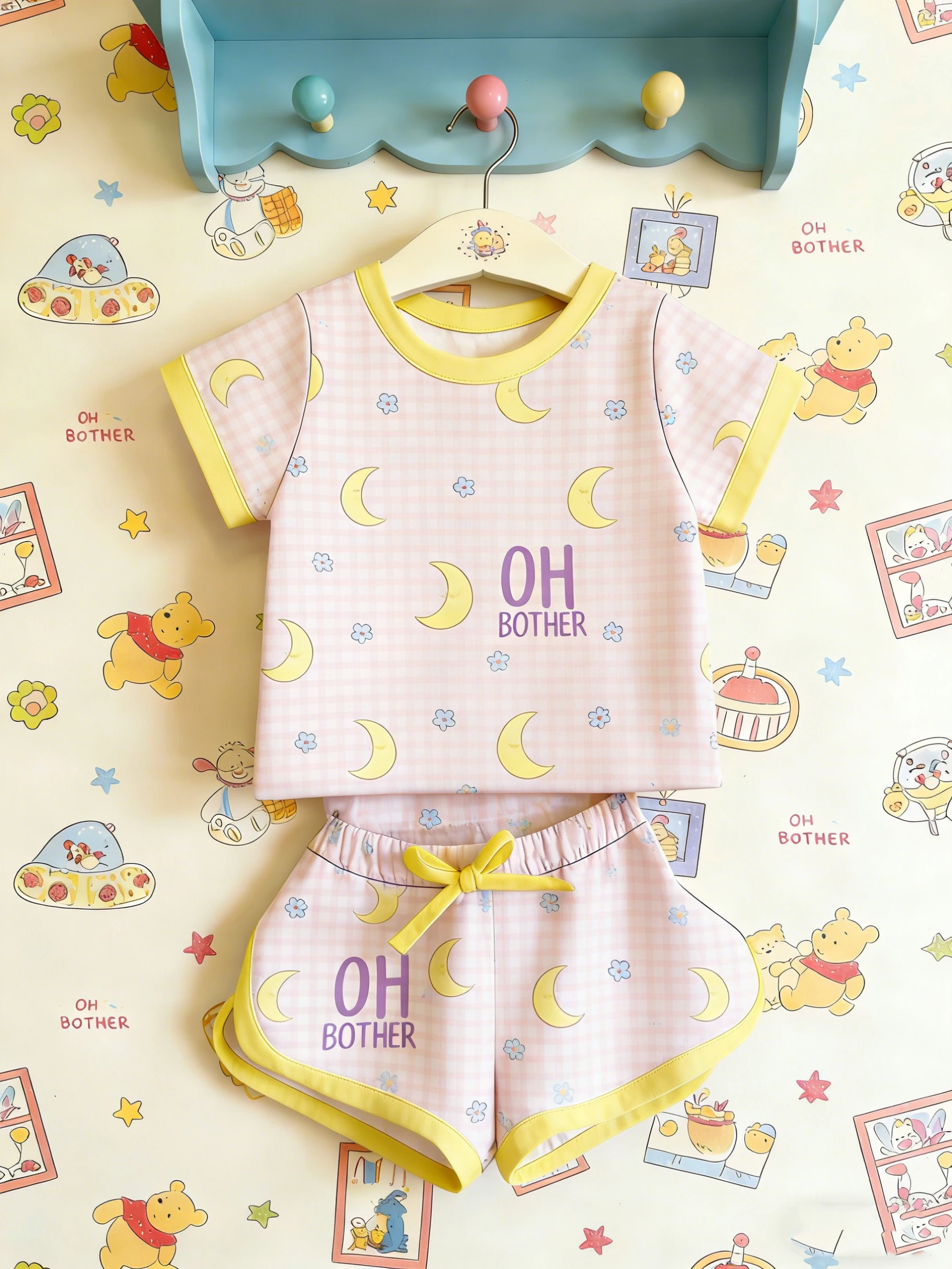 ODM Manufacturer Direct Kids Fast Shipping Two Piece Soft Loungewear Bamboo Lounge Set Baby Clothes Comfy Casual Wear Wholesale